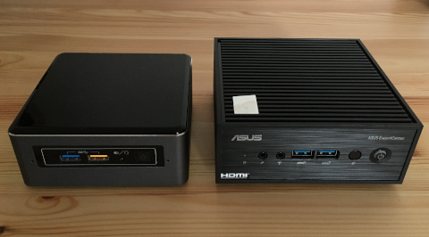 NUC7i5BNH and ASUS MiniPC PN42