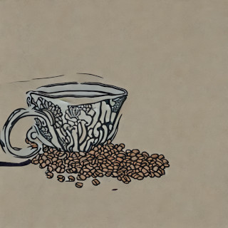 A cup of coffee